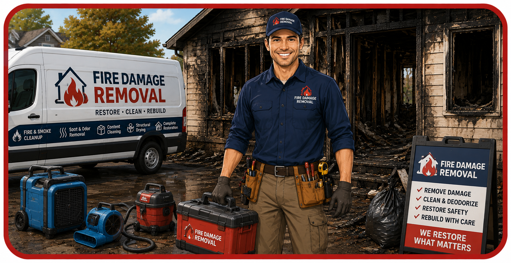 Professional Emergency Fire Damage Restoration Service